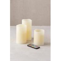 Flameless Colour Candle Set, ASSORTED