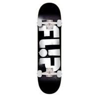 Flip Odyssey Stencil Complete Skateboard - Black 8\