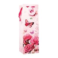 Floral Bottle Gift Bags