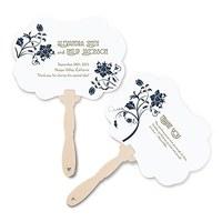 Floral Orchestra Personalised Hand Fan