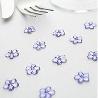 Flower Diamante Table Gems Pack - Clear
