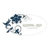 Floral Orchestra Large PVC Sticker