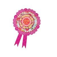 Floral \'Bride to Be\' Rosette