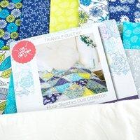 Floral Sketch Quilt Kit 403722