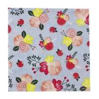 Floral Print Paper Napkins 20 Pack