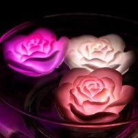 Floating Rose Bath Lights