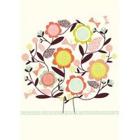 Floral Tree | Birthday Card | BO1046