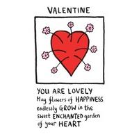 Flower Garden Heart |Really Good | RG1056