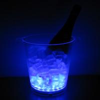 Flashing Ice Bucket Blue Wholesale