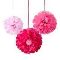 Flower Pom Poms