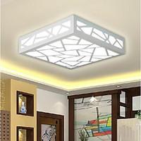 Flush Mount , Modern/Contemporary Traditional/Classic Painting Feature for LED Wood/BambooLiving Room Bedroom Dining Room Study