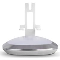 flexson white illuminated charging desk stand for sonos play1 single