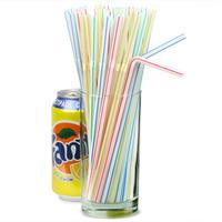 Flexi Straws 8inch Striped (Pack of 250)