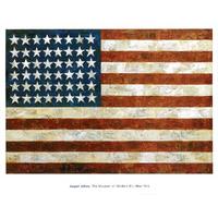 flag 1954 by jasper johns