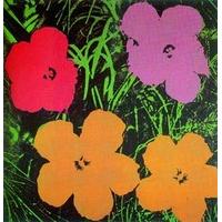 Flowers Pink by Andy Warhol