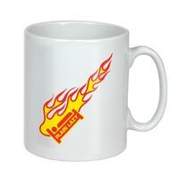 FLAMING BED PLAIN LAZY MUG