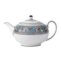 florentine turquoise teapot 08ltr gift boxed