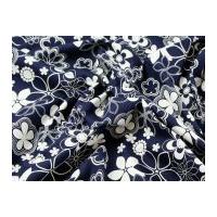 floral print cotton poplin dress fabric