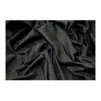 Flannel Suiting Dress Fabric Charcoal Grey