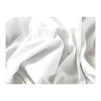 Floral Lacquer Print Cotton Poplin Dress Fabric White
