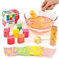 Fluorescent Marbling Ink (Set of 6)