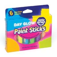 Fluorescent Solid Paint Sticks (Pack of 6)