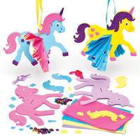 Flying Unicorn Decoration Kits (Pack of 4)