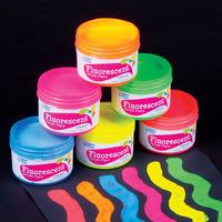 Fluorescent Acrylic Paint (Per 3 sets)