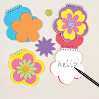Flower Notebook Kits (Pack of 4)
