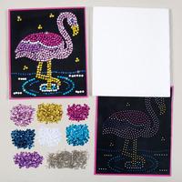 Flamingo Sequin Picture Kit (Pack of 10)
