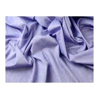 Floral Matte & Shine Stretch Cotton Dress Fabric Lilac