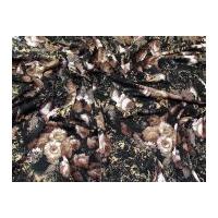 Floral Print Stretch Jersey Dres...