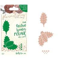 Florartistry Winter Foliage Die Sets - Holly Trio 405613