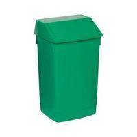 Flip Top Bin 60 Litre Composite Plastic Green 510797