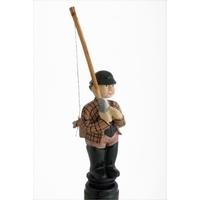 Fly Fisherman Wine Bottle Stopper