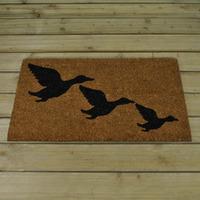 Flying Geese Design Coir Doormat by Smart Solar
