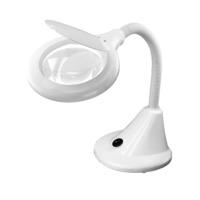 flexible compact magnifier table lamp