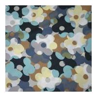 floral print cotton lawn dress fabric turquoise