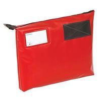 Flat Mail Gusset Pouch (A4+) 381mm x 336mm (Red)