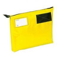 Flat Mail Gusset Pouch (A4+) 381mm x 336mm (Yellow)