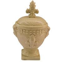 Fleur De Lys Lidded Bowl