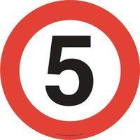 FLOOR MARKER 430MM DIA. 5 MPH - -