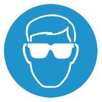 FLOOR MARKER 430MM EYE PROTECTION SYMBOL