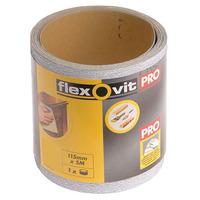 Flexovit 63642569912 High Performance Sanding Roll 115mm x 10m Ext...