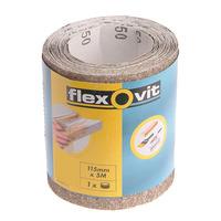 Flexovit 63642526410 General Purpose Sanding Roll 115mm x 5m Extra...