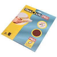 Flexovit 63642526312 Aluminium Oxide Sanding Sheets 230 x 280mm Me...