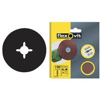 Flexovit 63642526382 Drill Mountable Discs 125mm Medium 80G - Pack...