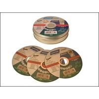 Flexovit Multi Purpose Discs 115 x 1 x 22.0 Pack of 10