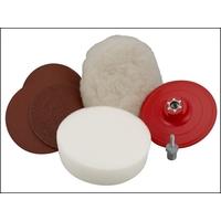 Flexipads Sanding and Polishing Kit Velcro M14 & 6mm