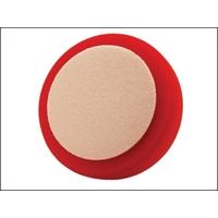 flexipads red polishing foam 150 x 50mm velcro